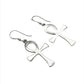 Sterling Silver Ankh Earrings