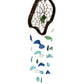 Sea Glass Dream Catcher Wind Chime