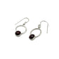 Cicle Gemstone Earrings