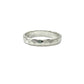 Sterling Silver Curved Hammered Ring