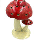 Metal Mushroom Candle Holder