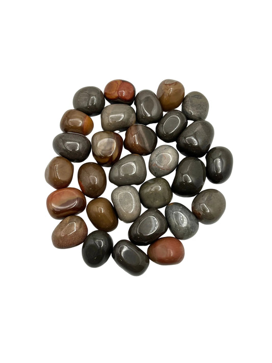 Polychrome Jasper Tumbles