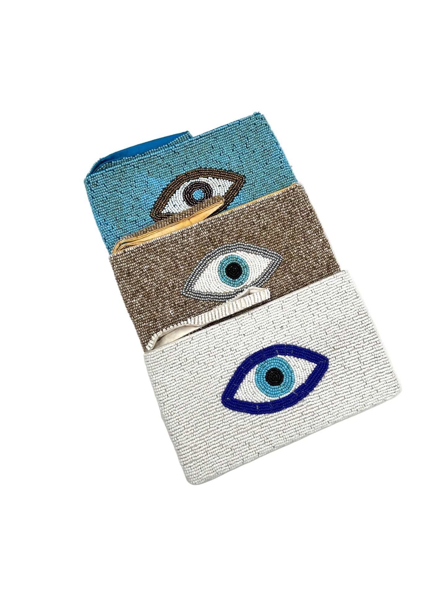 Beaded Evil Eye Purses