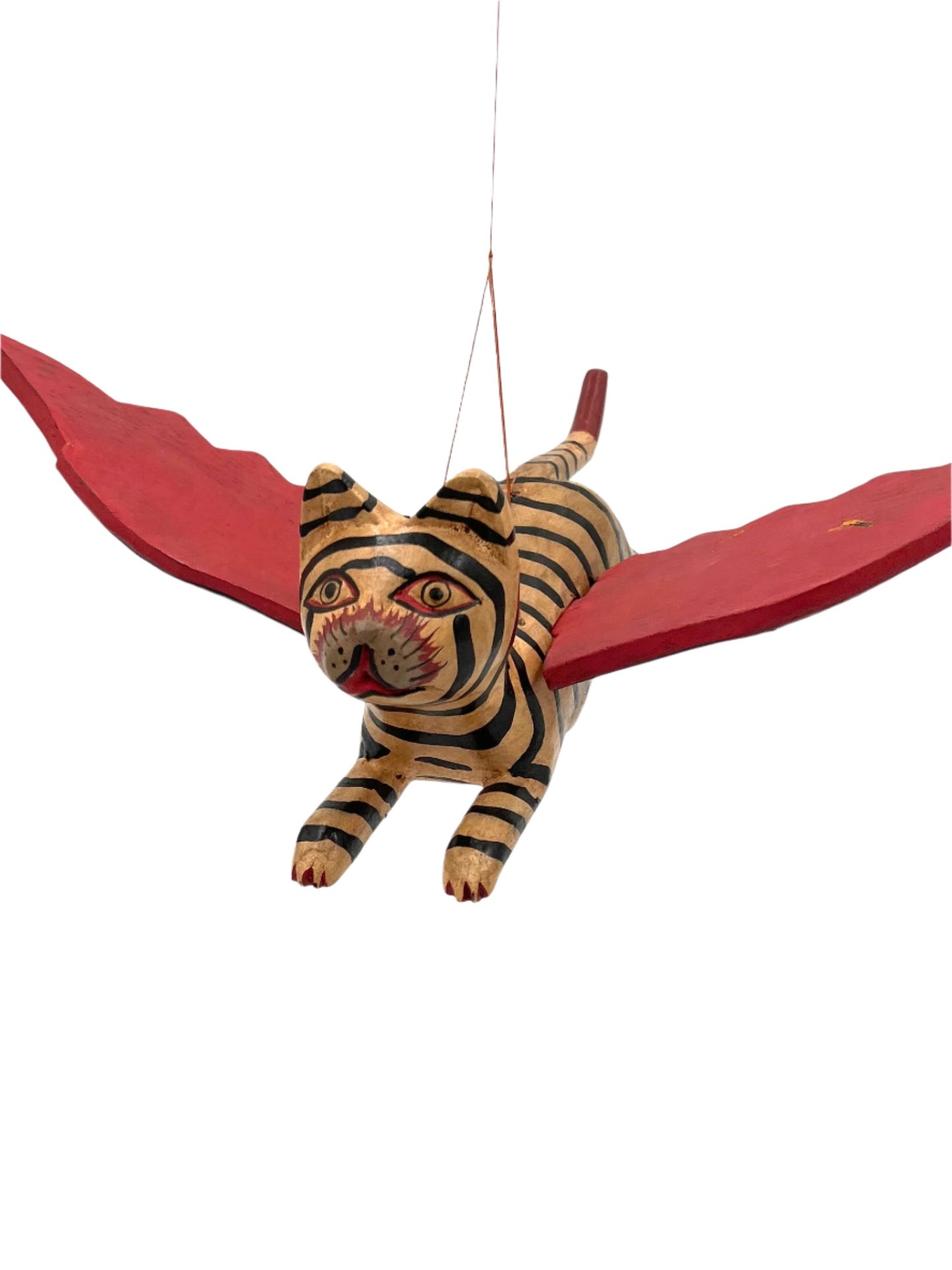 Flying Striped Tan Kitty Spirit Chaser