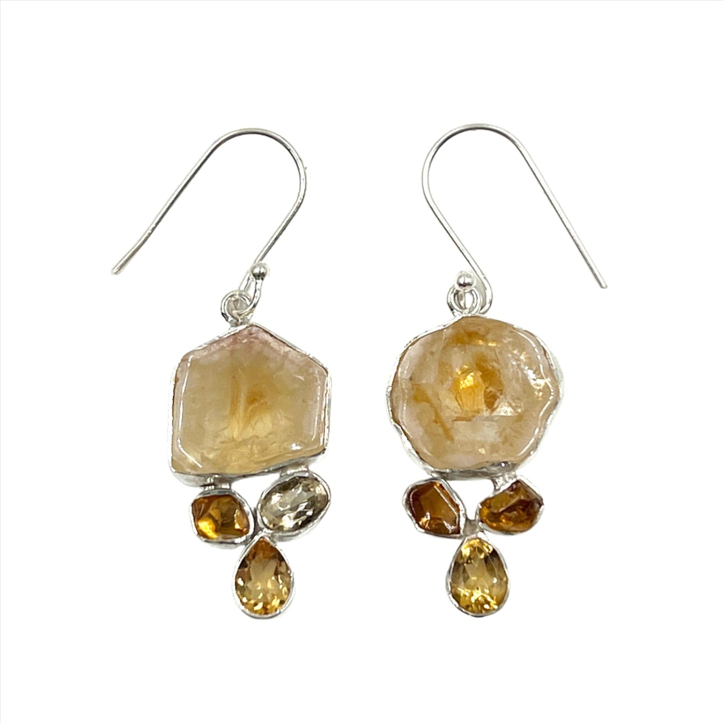 Sterling Silver Citrine Earrings