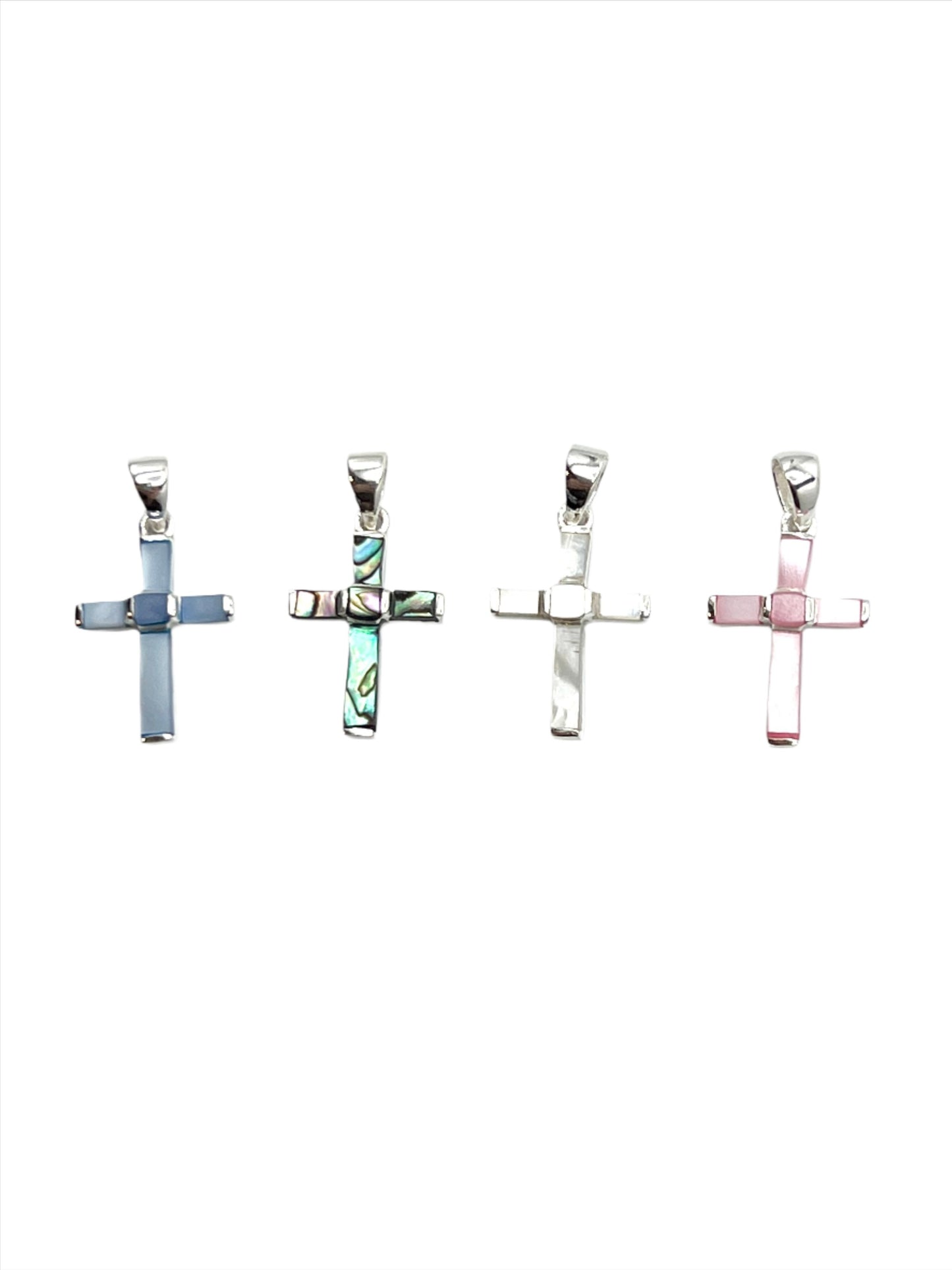 Shell Cross Pendants