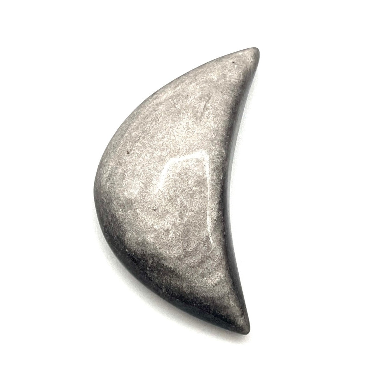 Silver Sheen Obsidian Moons