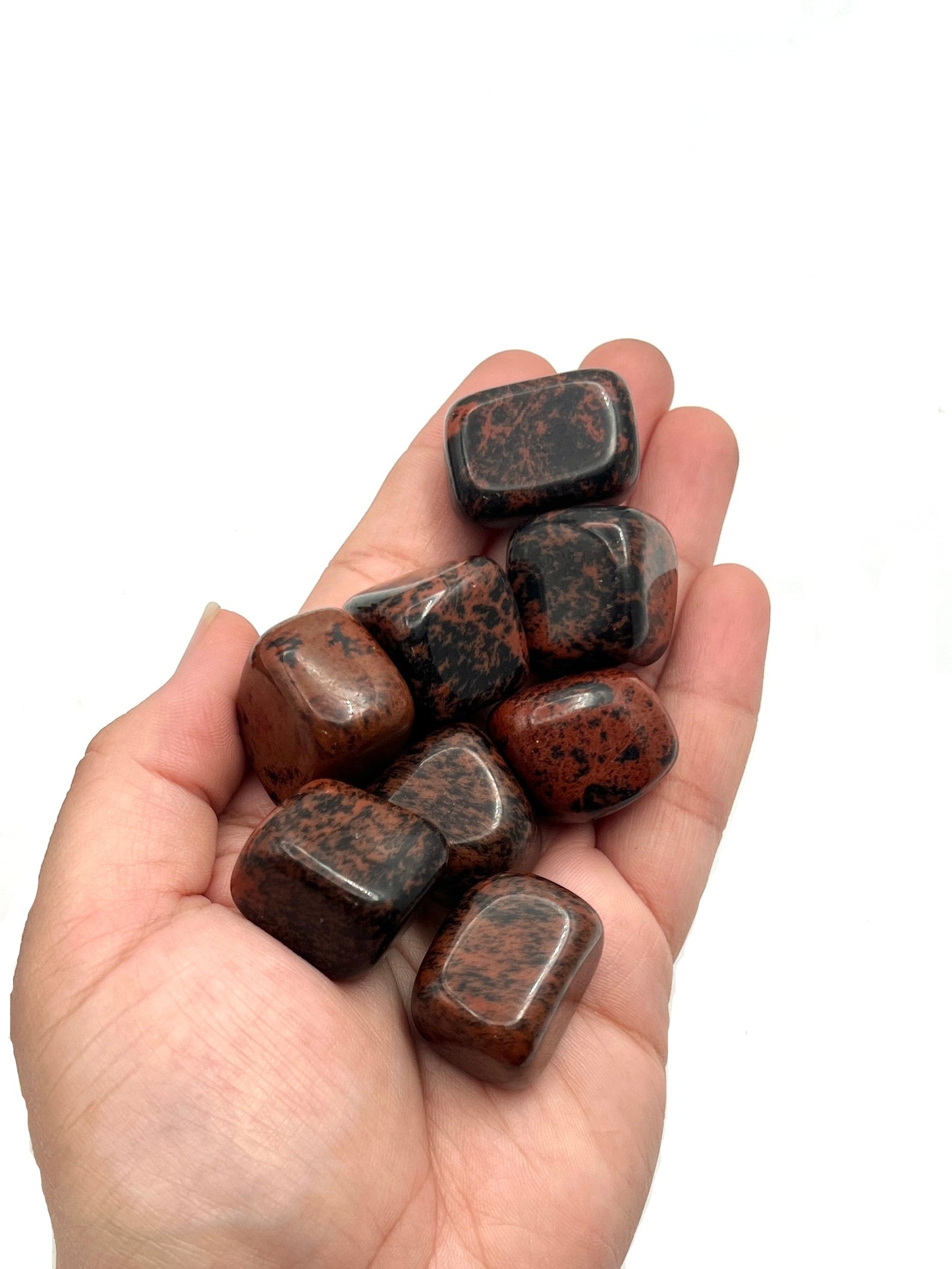 Mahogany Obsidian Tumbles