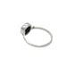 Faceted Square Gemstone Ring