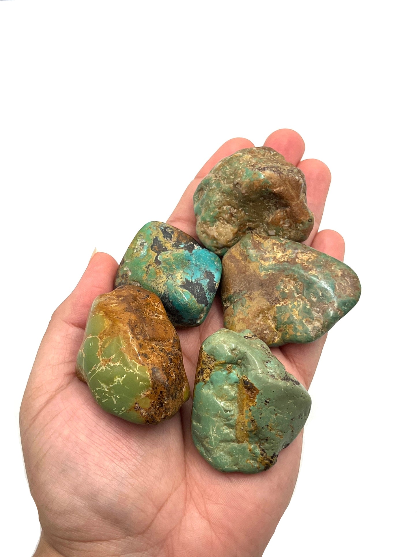 Chinese Turquoise Tumbles