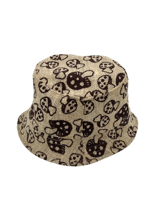 Hemp Mushroom Bucket Hat