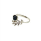 Sterling Silver Abalone Vine Ring