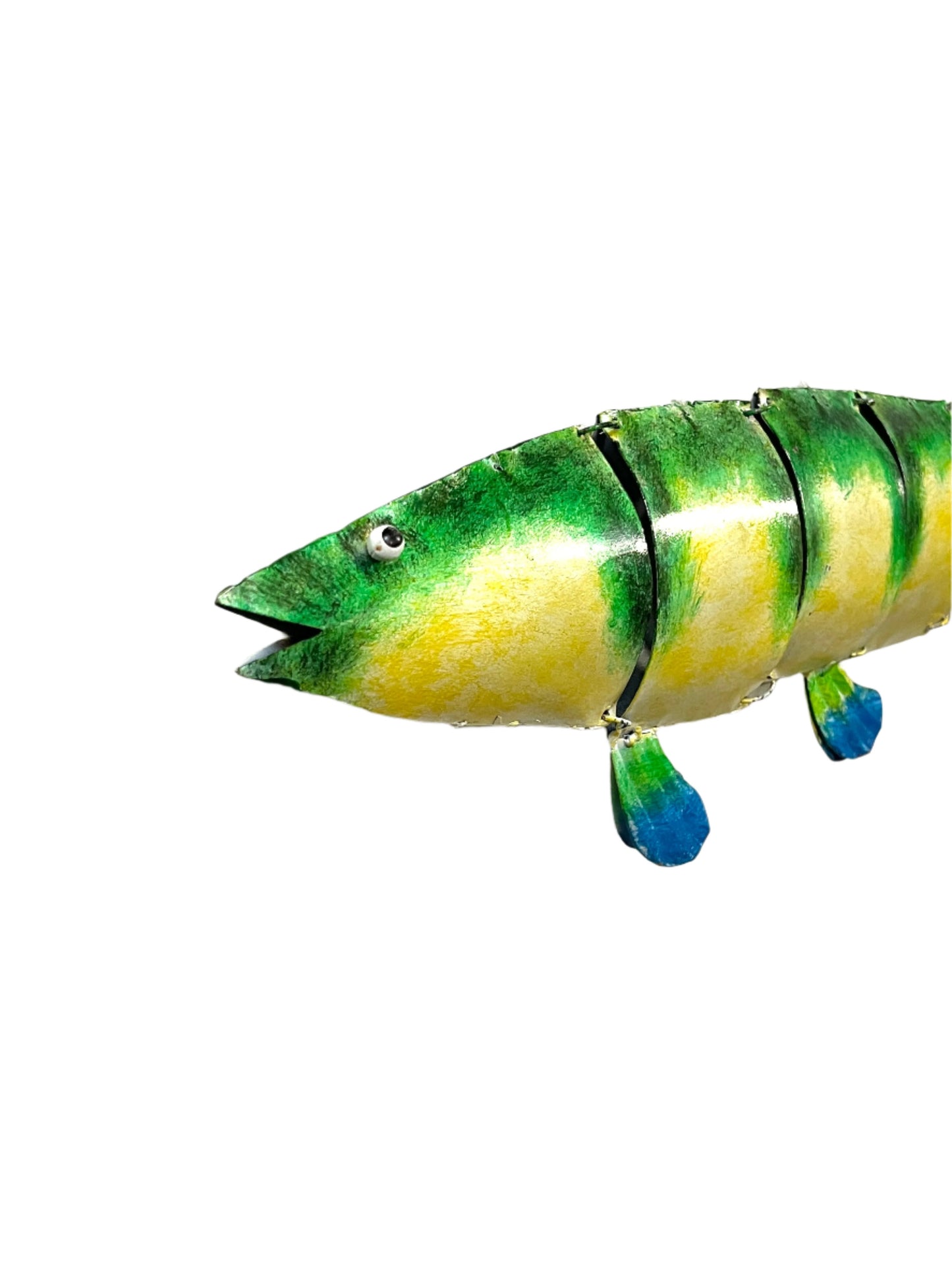 Metal Fish Mobile Balcony Ornament