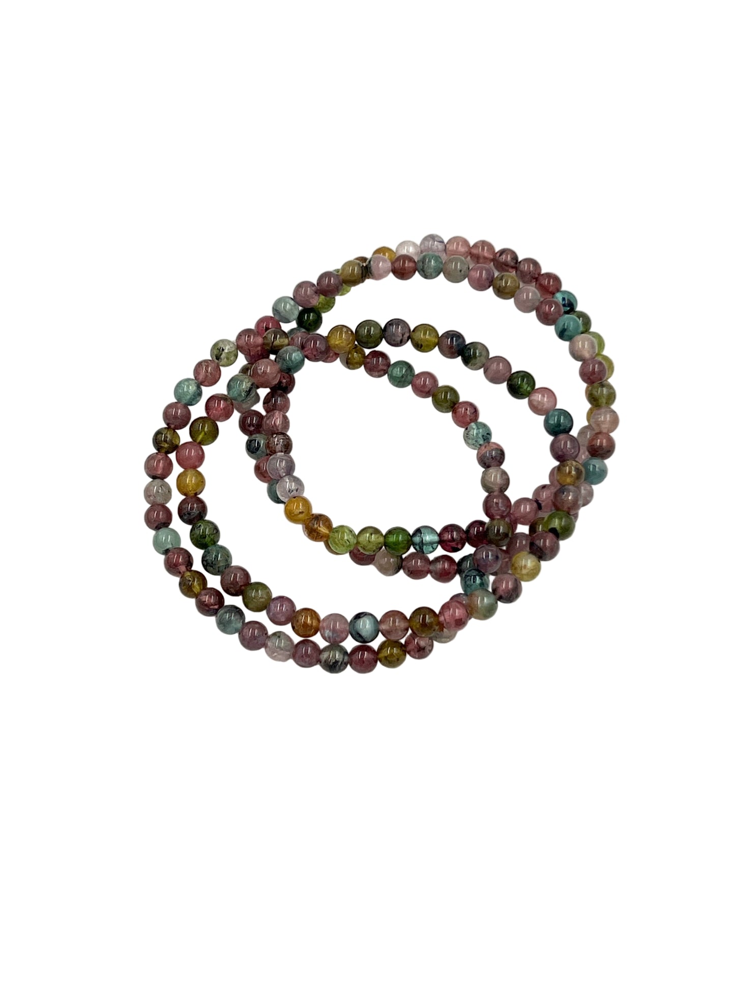 Star Tourmaline Beaded Bracelet