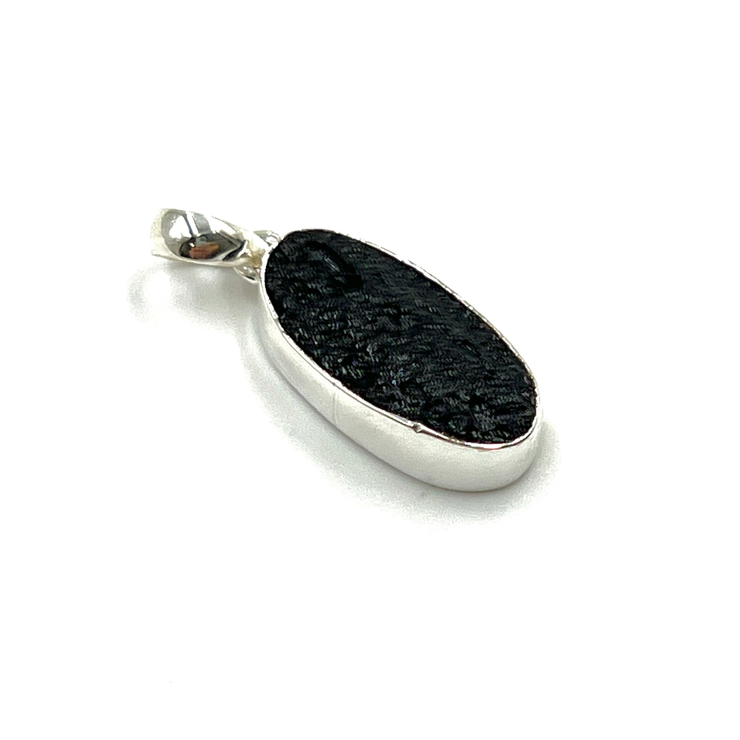 Tektite Oval Pendants