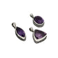 Silver Amethyst Pendants