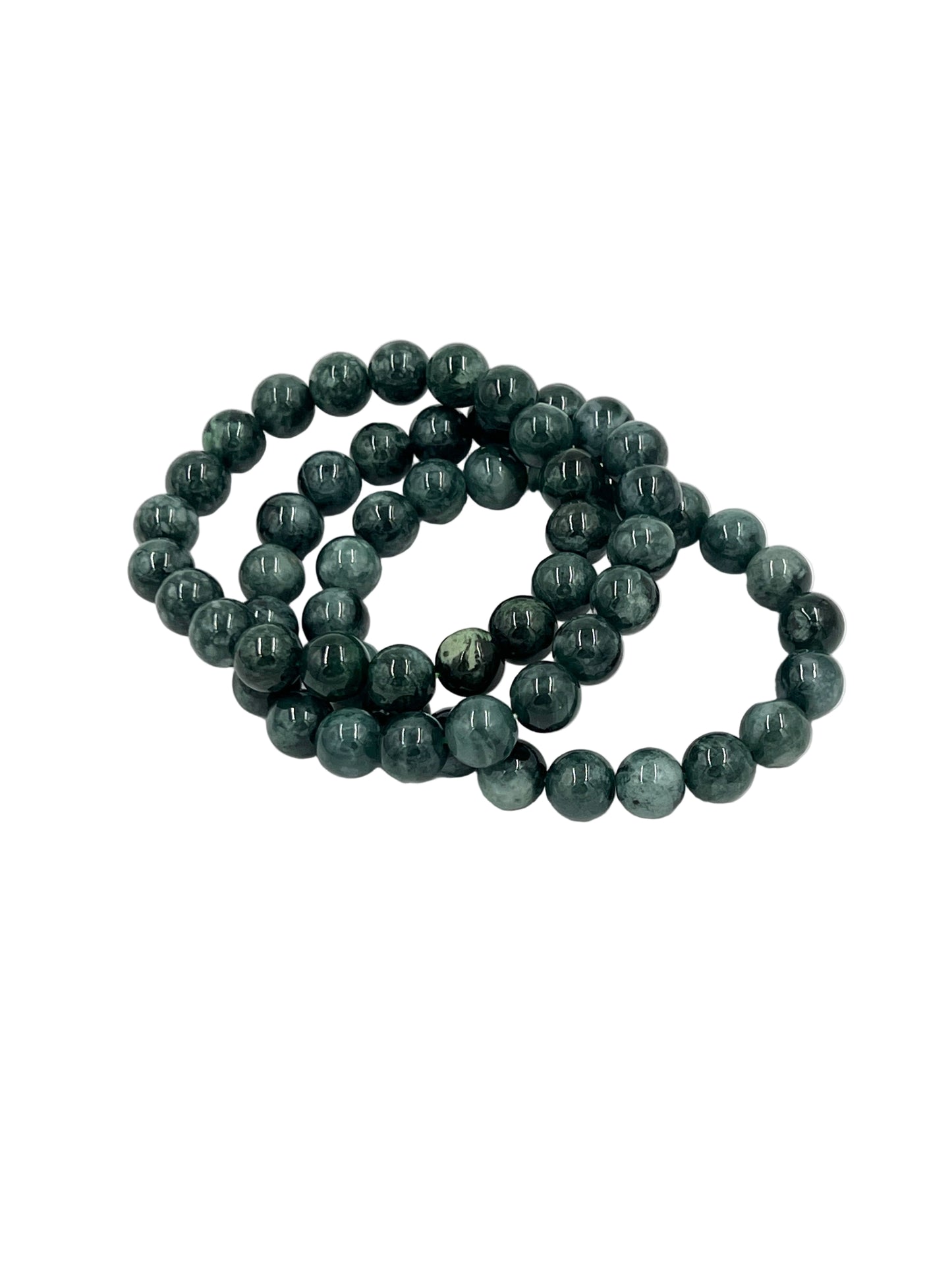 Jade Beaded Stretchy Bracelets