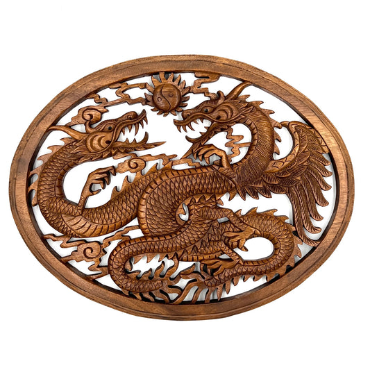 Dragon Panel Carvings