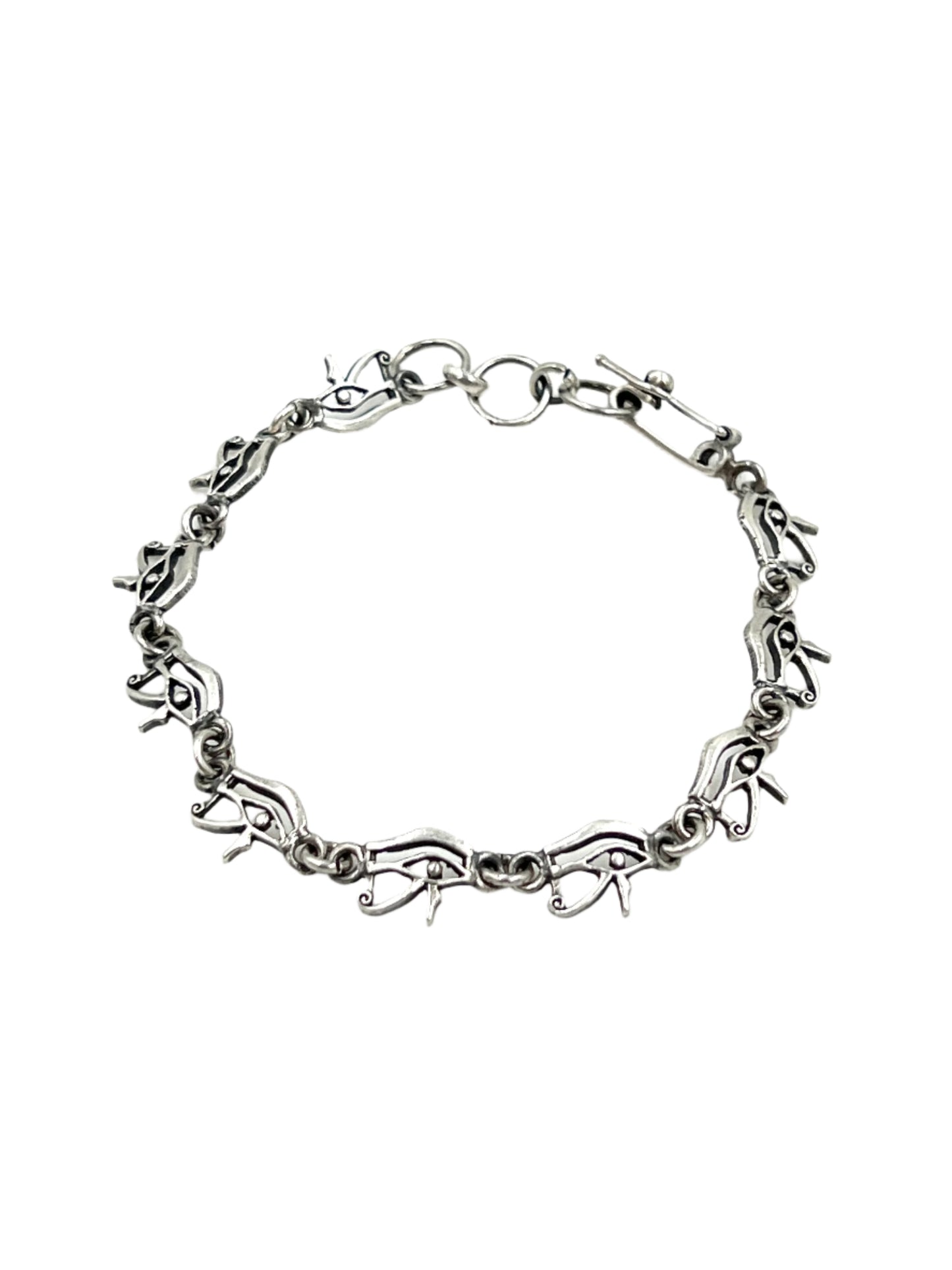 Silver Eye of Horus Bracelets