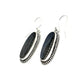 Sterling Silver Oval Labradorite Earrings