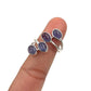 Multi Tanzanite Wrap Ring