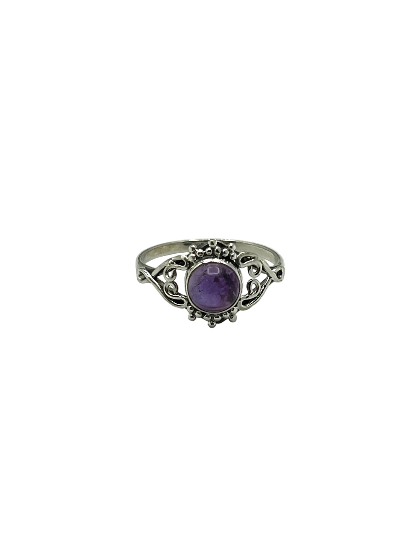 Swirl Filigree Gemstone Rings