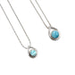 Sterling Silver Teardrop Larimar Necklaces
