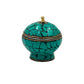 Mini Mosaic Indian Metal Jar