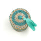 Bali Beaded Circle Boxes