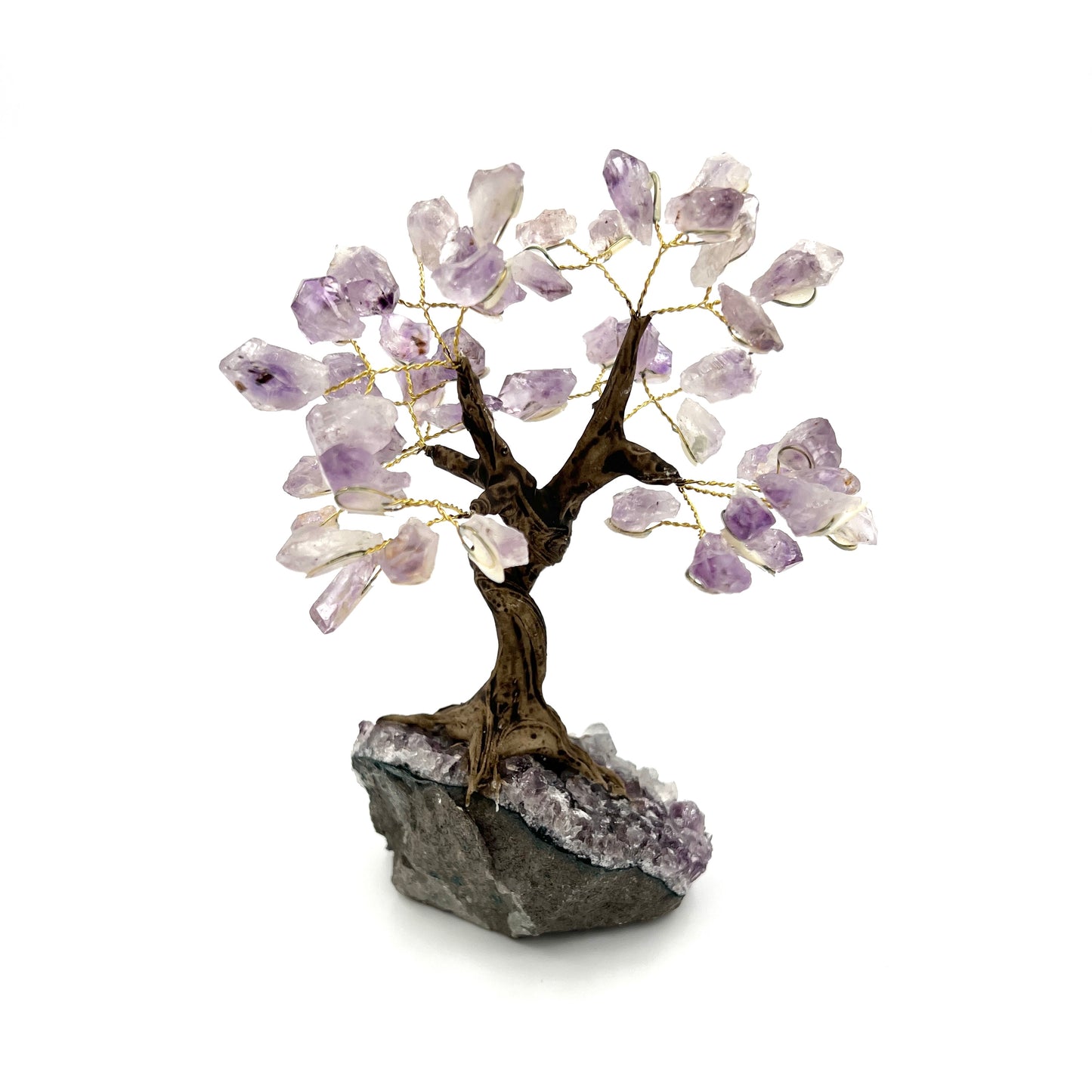 Crystal Trees with Amethyst Base