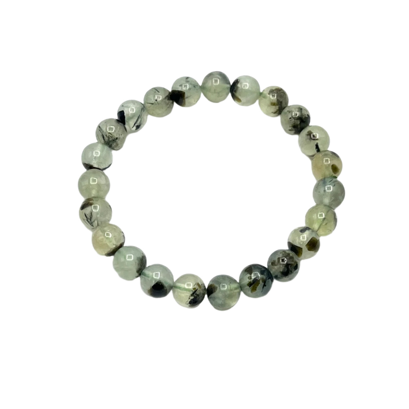 Prehnite & Epidote Stretchy Bracelets