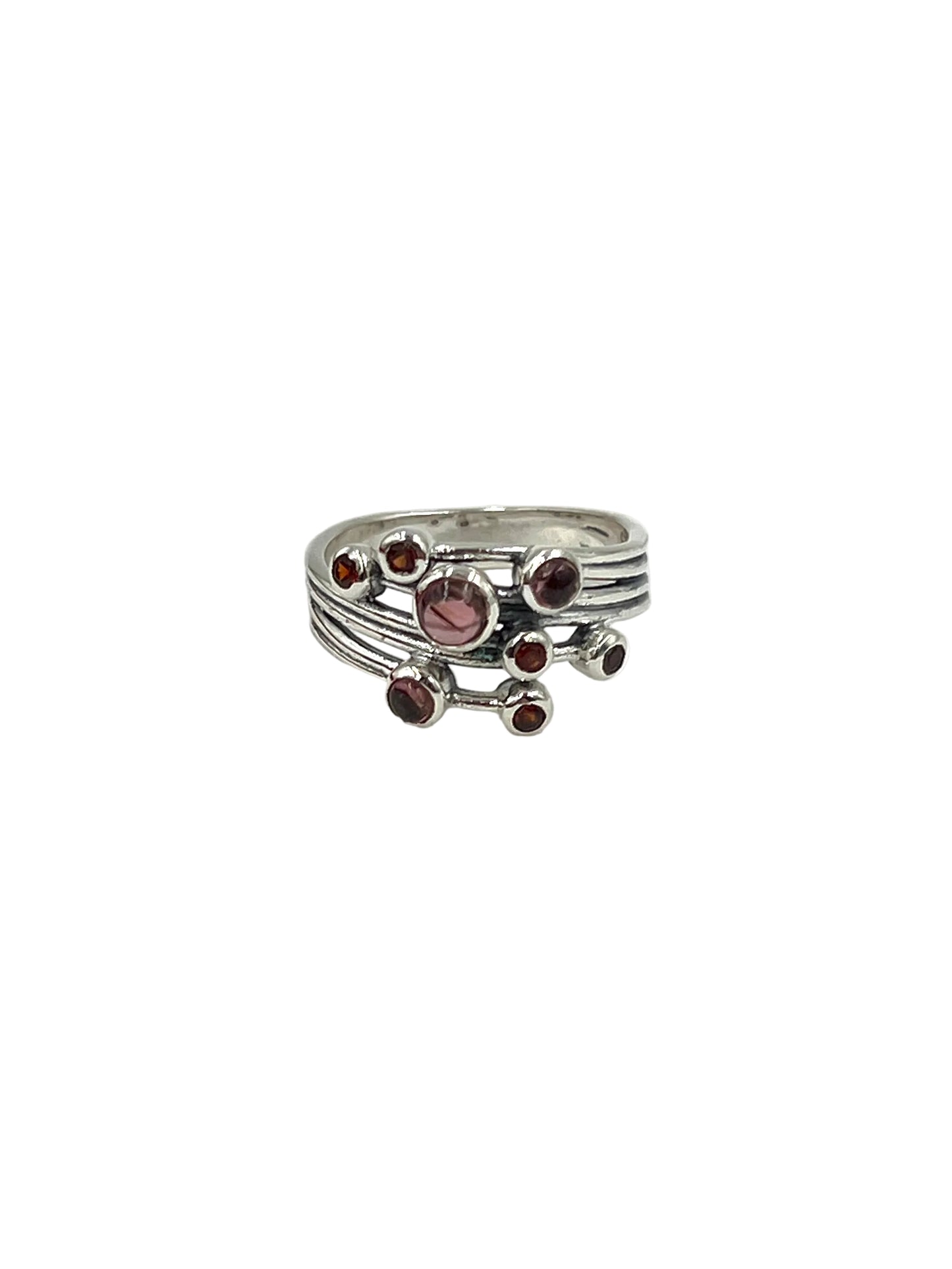 Pink Tourmaline Cosmic Ring