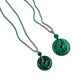 Malachite Coin Necklaces