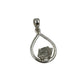 Silver Herkimer Diamond Pendants