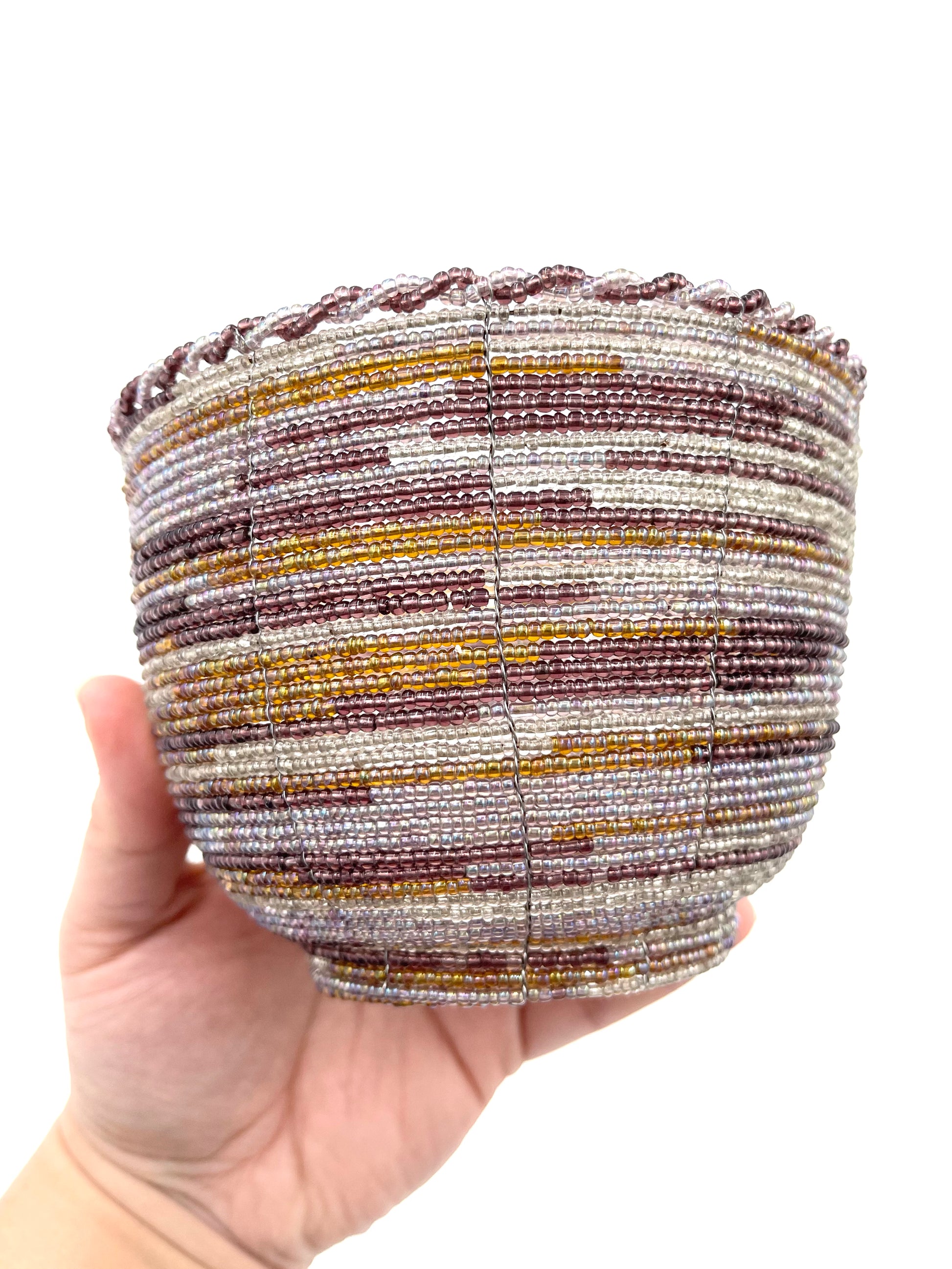 Small Bali Braided Beaded Baskets Small Bali Braided Beaded Baskets