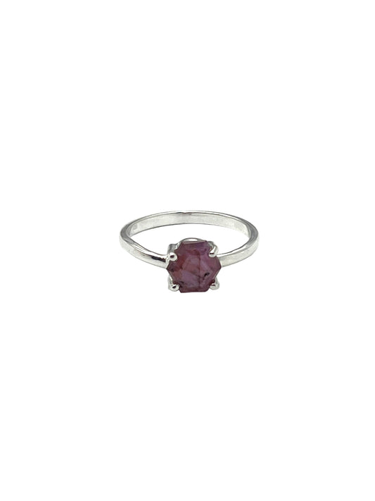 Ruby Stalactite Ring