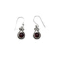 Braided Gemstone Earrings