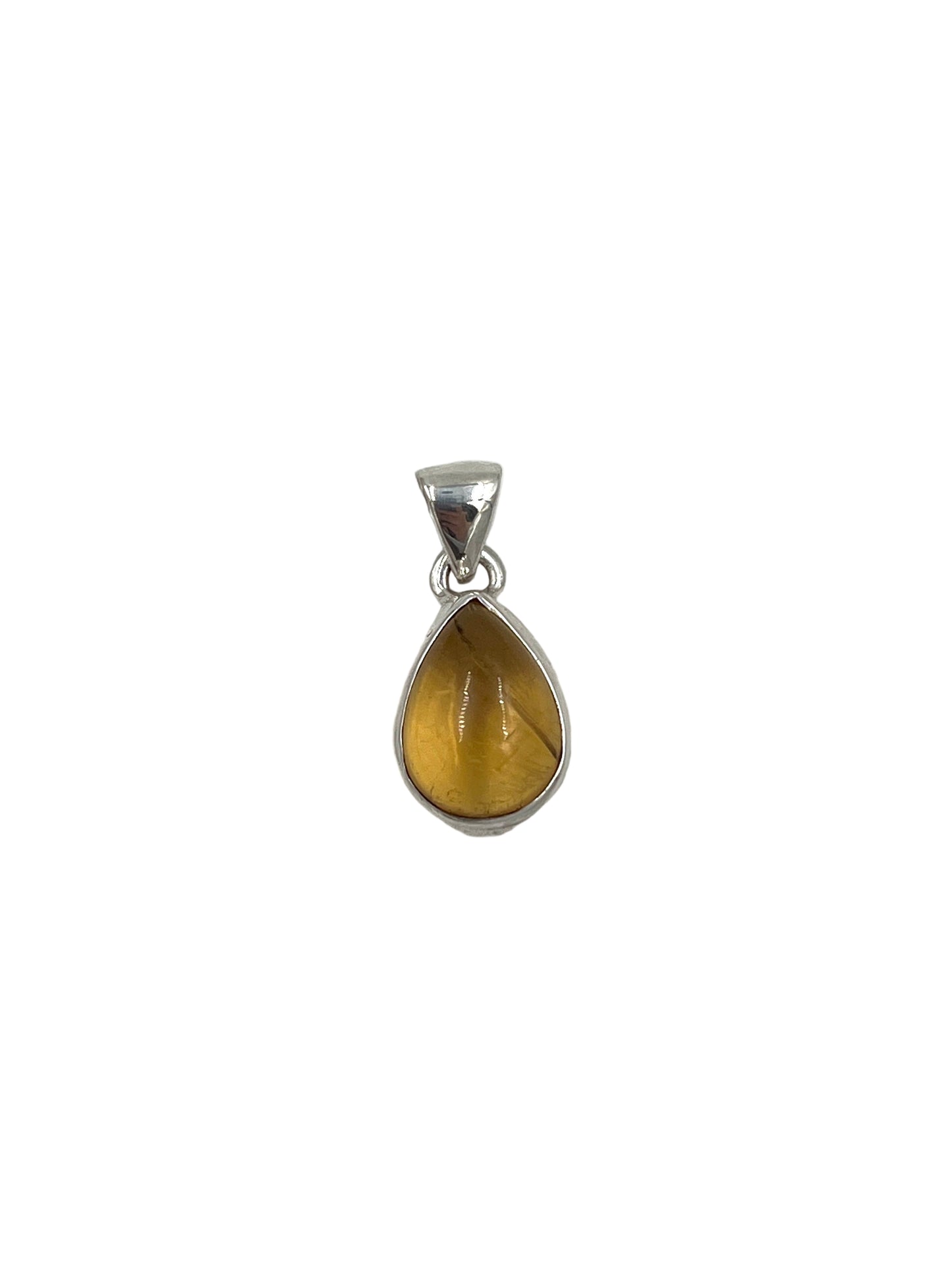 Silver Citrine Pendants