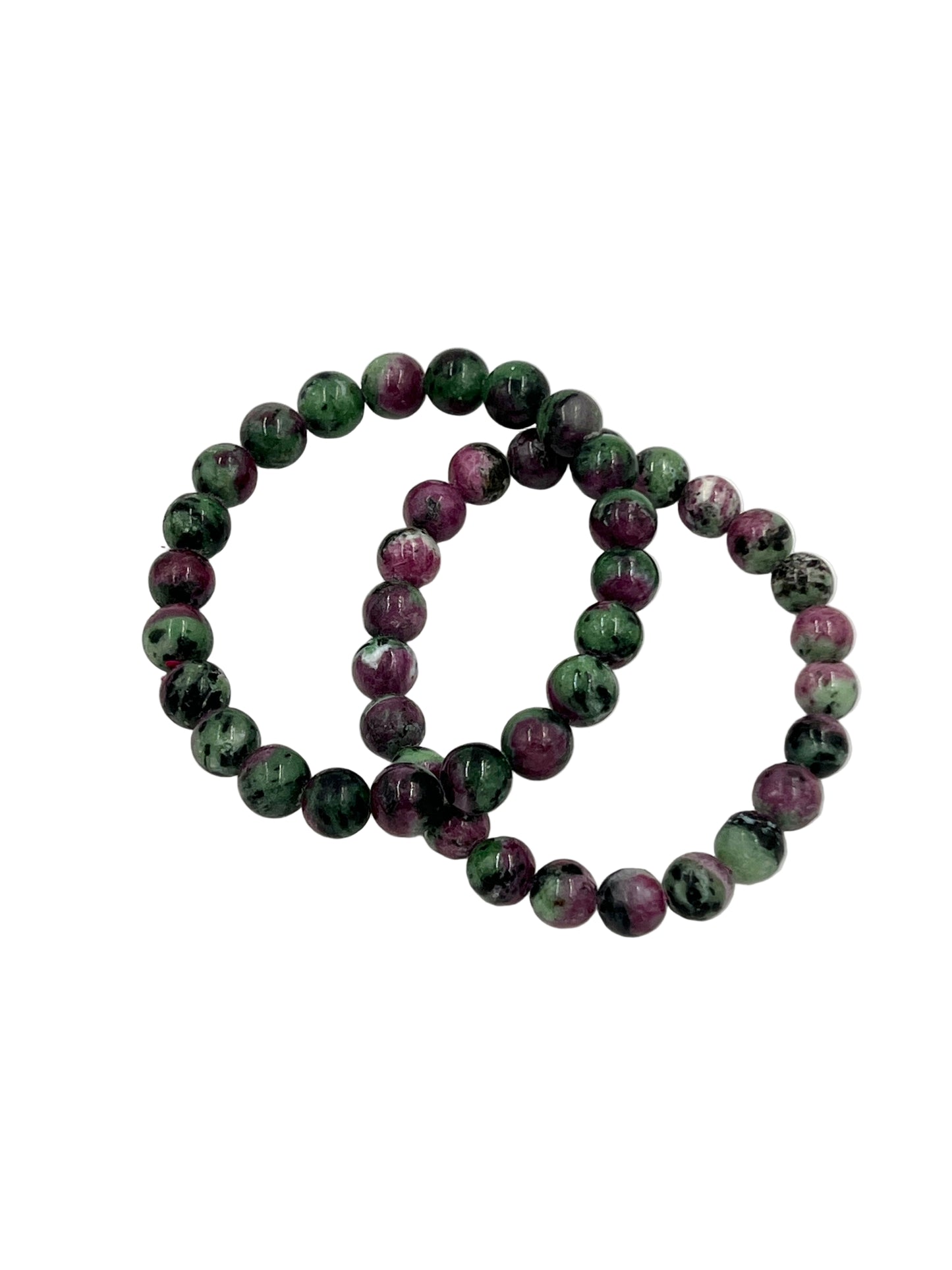 Ruby Fuchsite Beaded Bracelets