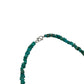 Silver Teardrop Turquoise Necklace