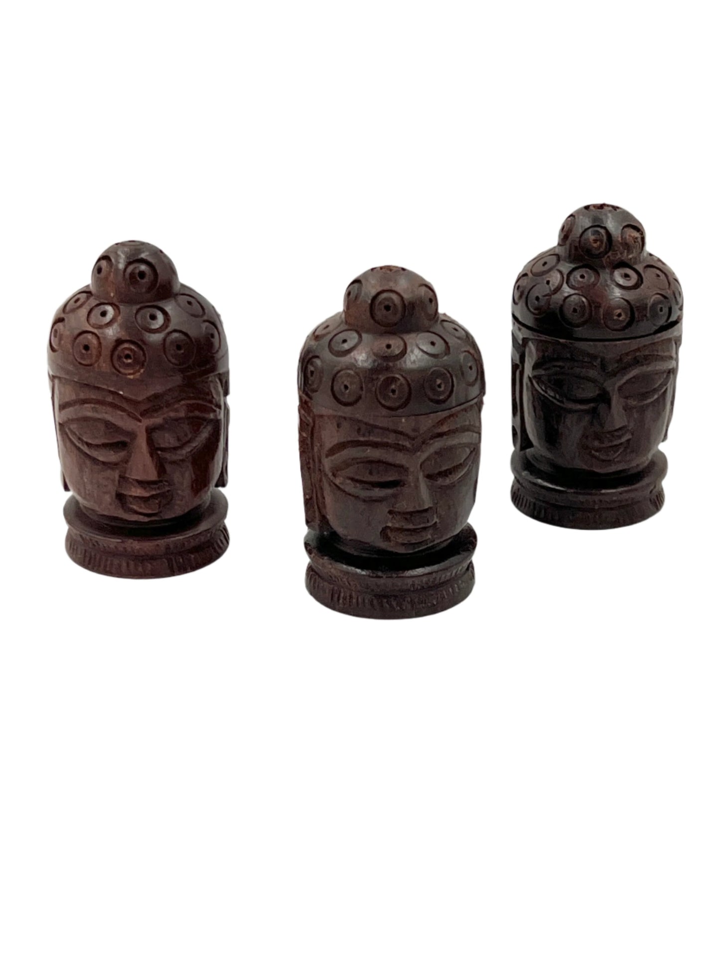 Small Rosewood Buddha Boxes