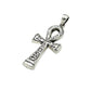 Silver Hieroglyphics Ankh Pendants