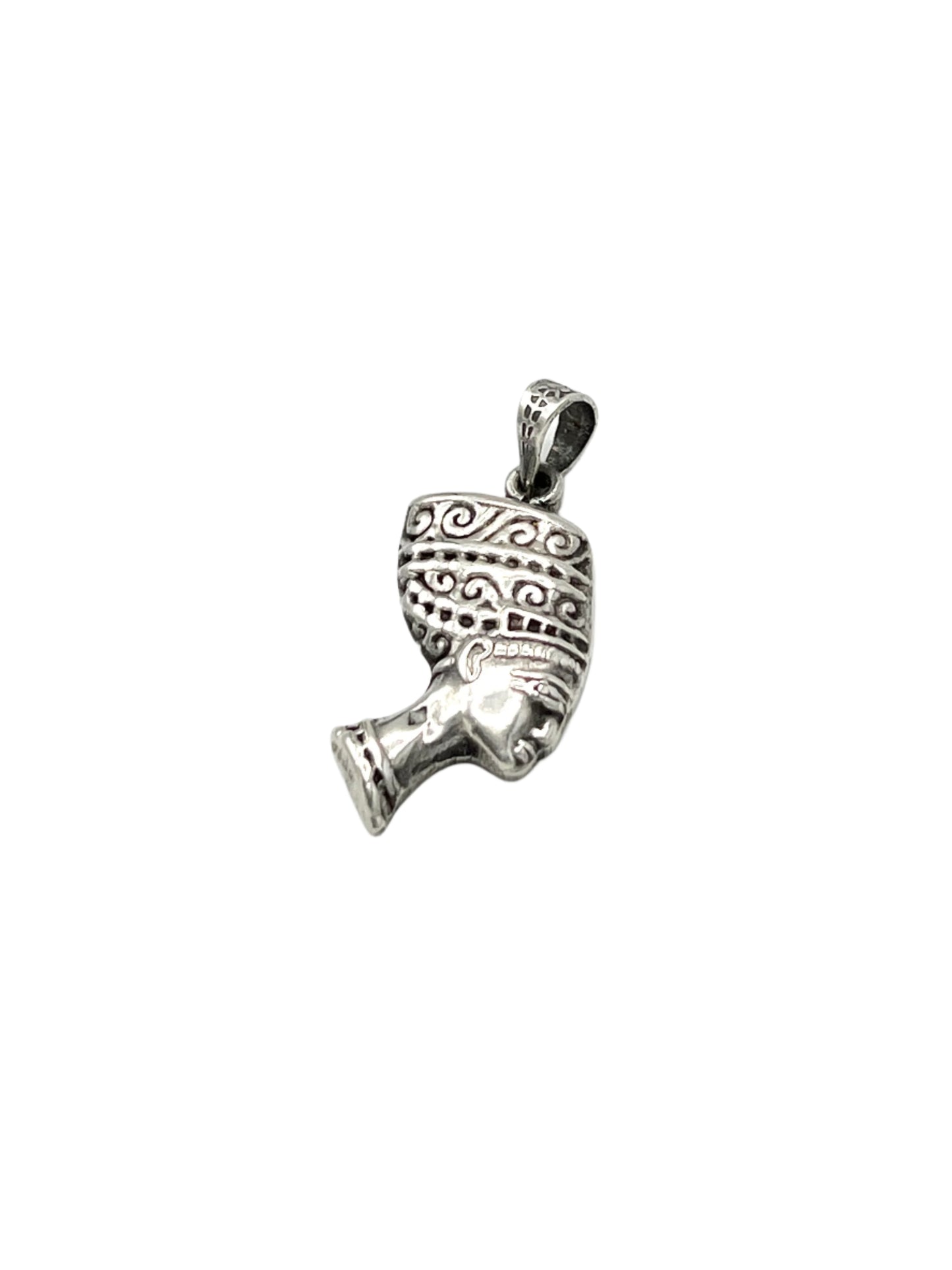 Silver Nefertiti Pendants