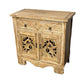 White Washed Teak Vine Vanity