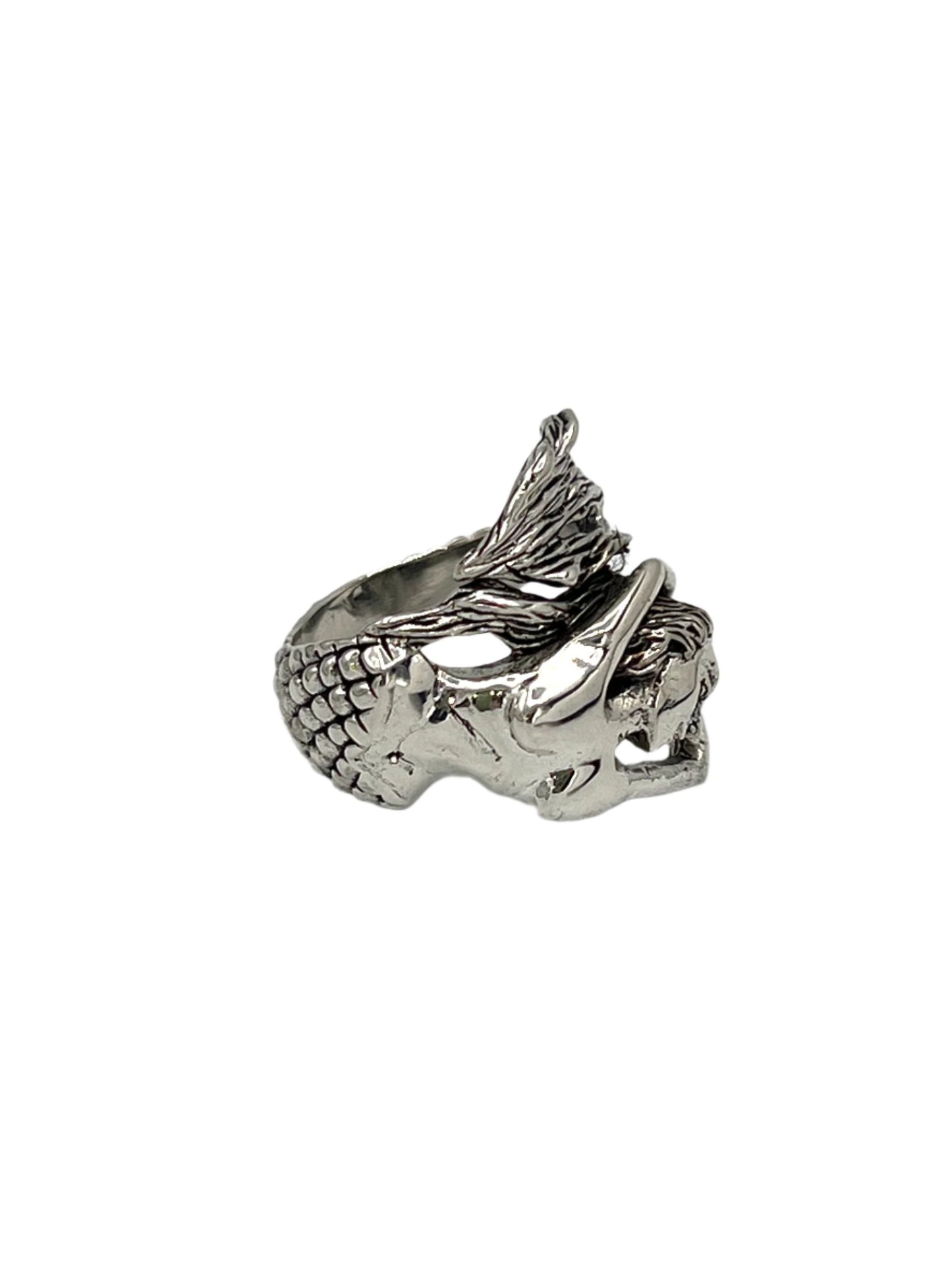 Sterling Silver Mermaid Ring