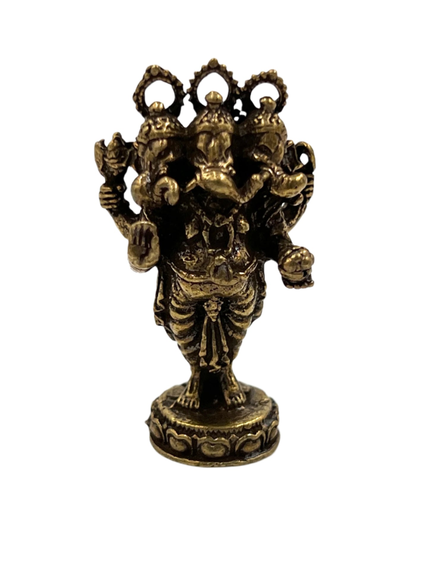 Mini Ganesh Brass Statues