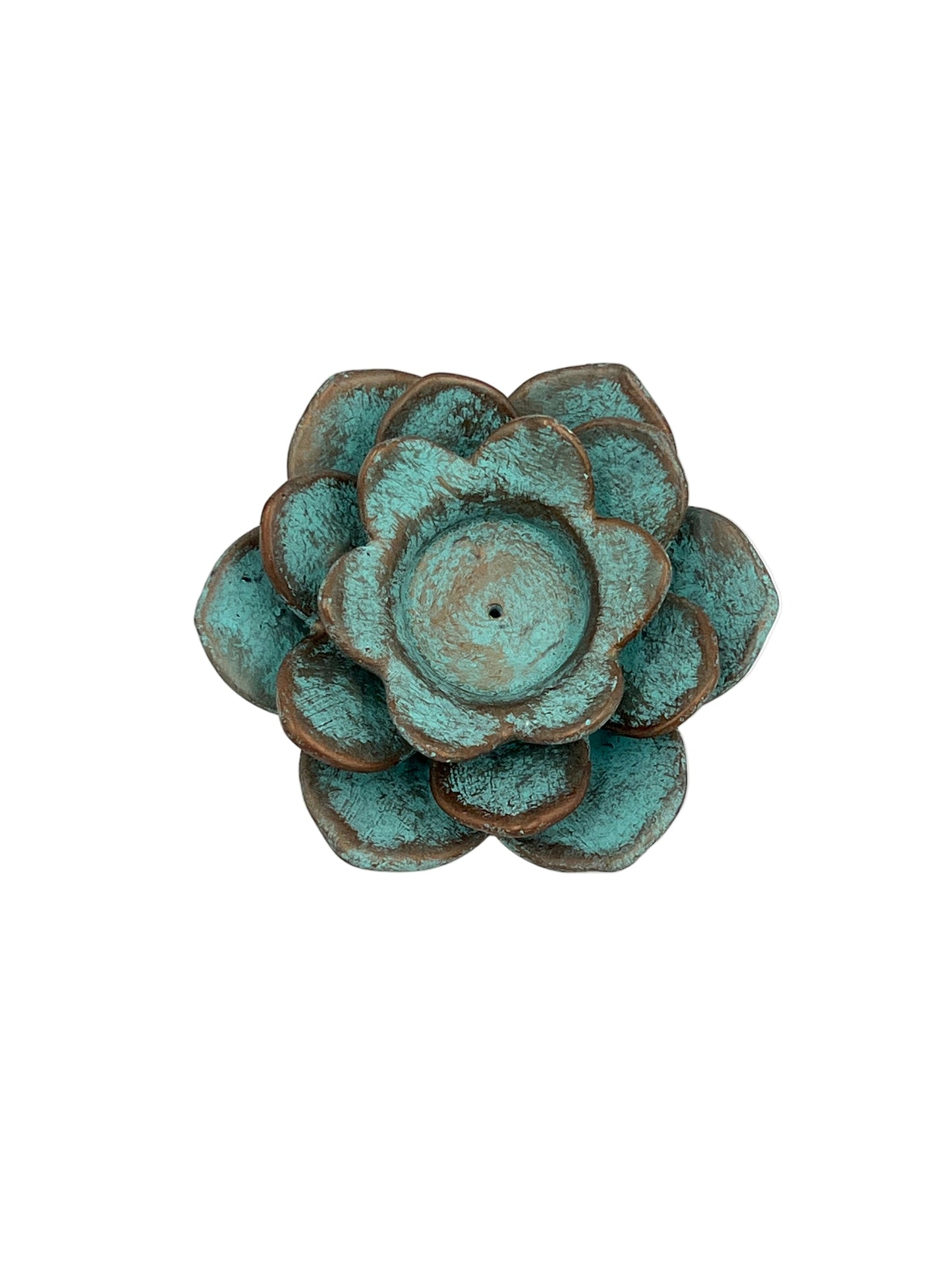 Resin Lotus Tea Candle Holder