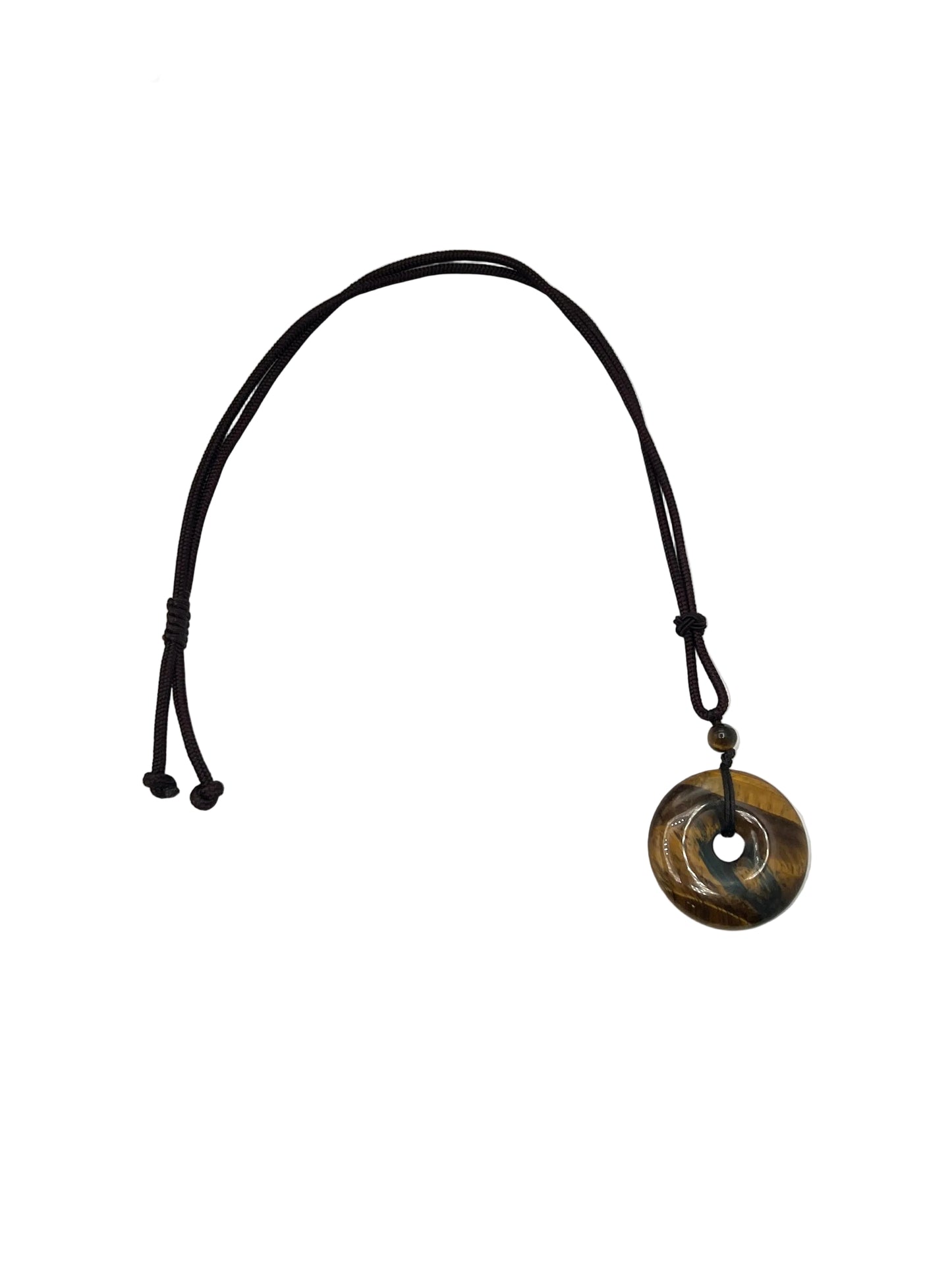 Tigers Eye Coin Necklaces