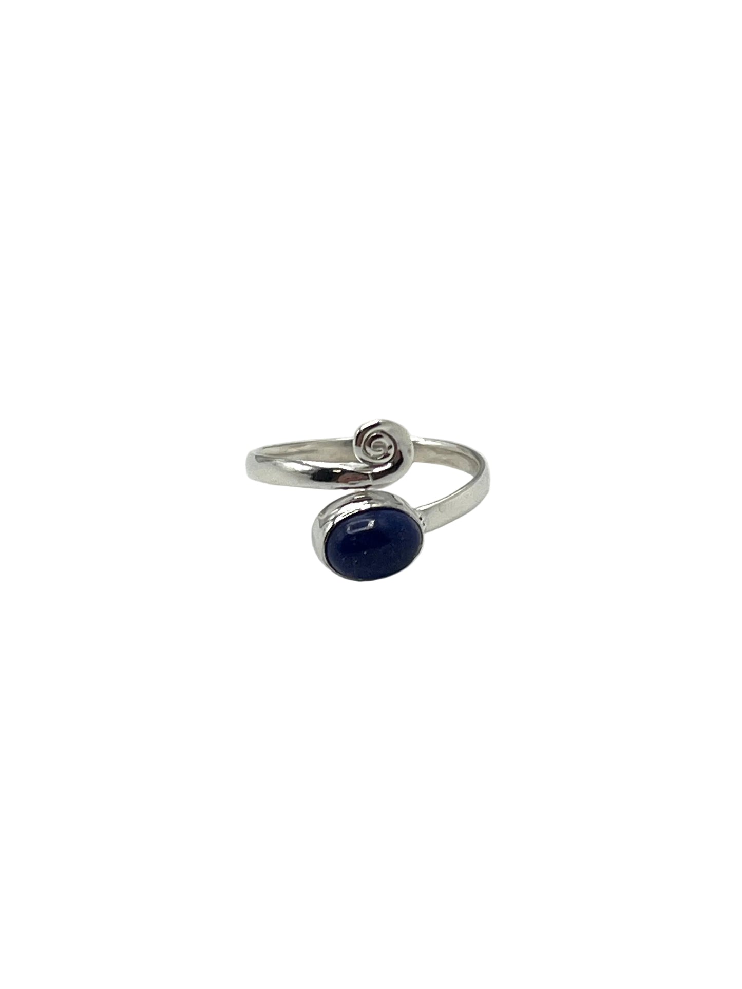 Swirl Gemstone Wrap Rings