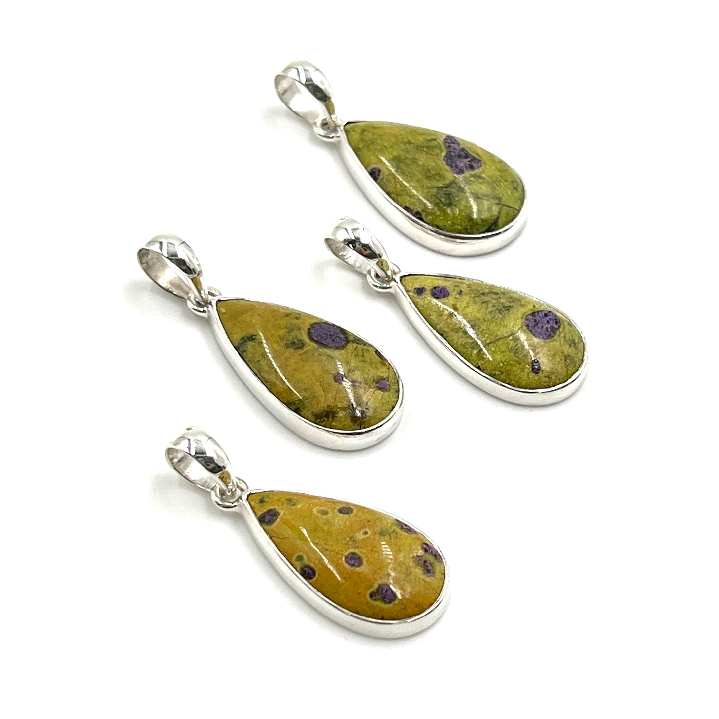 Atlantisite Teardrop Pendants